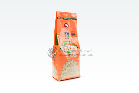 PET Film Vacuum Packaging Bags For Rice / Plastic Aluminum Foil PE Film