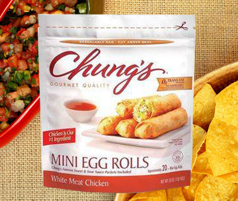 Stand Up / Zipper Food Packaging Plastic Bags Bottom Gusset For Grains , Organic