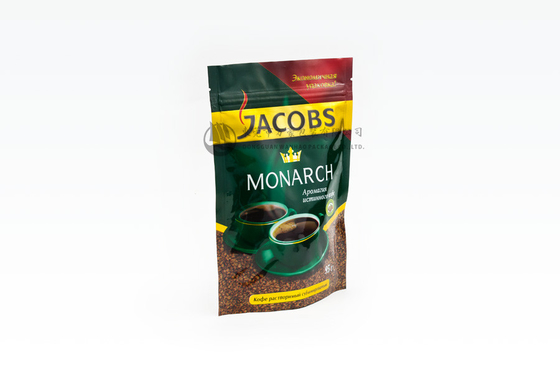 9 Colors Laminated Foil Resealable Coffee Packaging Bags / Coffee Pouches With Valve